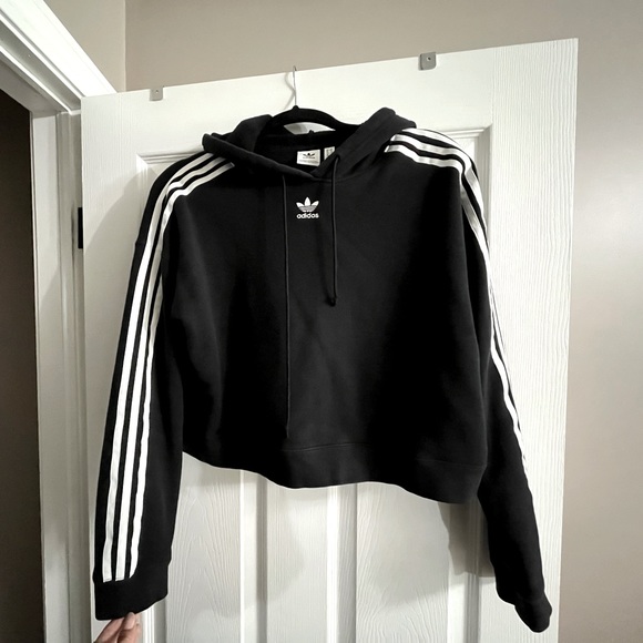 Adidas cropped hoodie - Picture 1 of 2